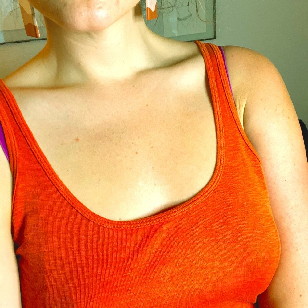 Classic Micheal Star Tank — Deep Orange